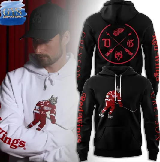 Discover Detroit Red Wing x Grey1son Limited Edition 3D Hoodie