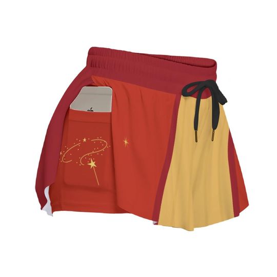 Flora Fairy Flowy Shorts, Princess Costume, Marathon Outfit