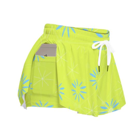 Joy Inspired Flowy Shorts, Inside Out Costume