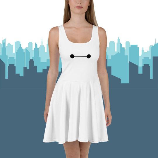 Big Hero Skater Dress, Superhero Cosplay, Running & Theme Park