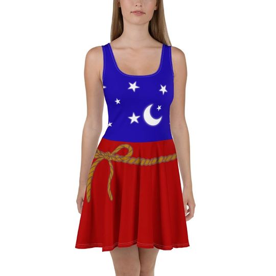 Discover Enchanted Sorcerer Mouse Skater Dress, Magical Theme Park Costume