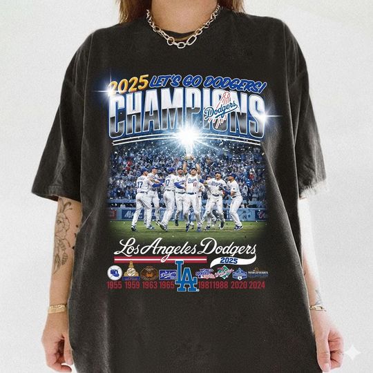 Discover 2025 LA Baseball World Series Champion Shirt, 2025 LA Baseball World Series Champion Sweatshirt, Los Angeles Shirt,2025 Lets Go Los Angeles