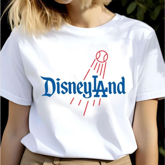 Discover Disneyland LA Baseball Shirt, LA Vibes Disney Shirt, 2025 LA Baseball World Series Champion Shirt, Los Angeles Tee,2025 Lets Go Los Angeles
