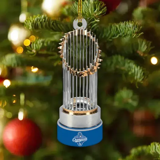 Discover Los Angeles D_dgers World Series 2025 Acrylic Ornament  - 2D flat