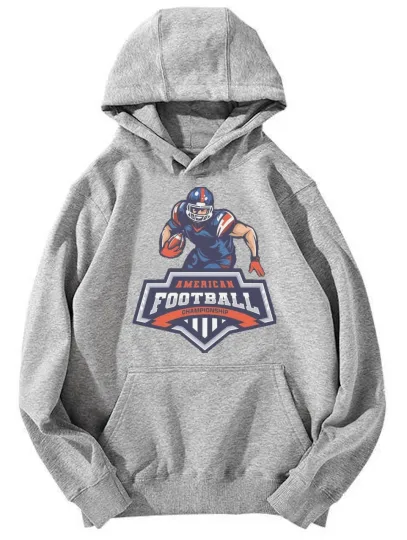 Discover American Football Championship Graphic Hoodie