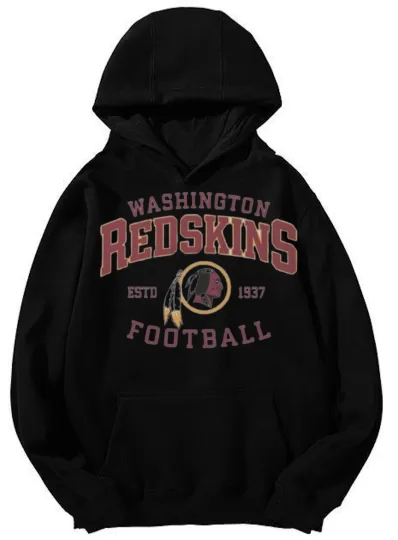 Discover Unisex Washington Redskins Football Graphic Hoodie