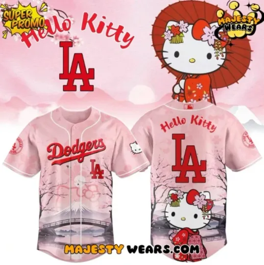 Los Angeles Dodger X Kitty-Chan 2025 Baseball Jersey
