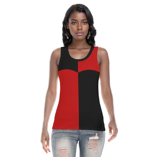 Discover Queen of Hearts Running Costume Tank Top, Alice in Wonderland Cosplay
