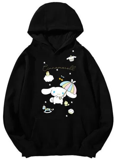 Cinnamoroll Starry Sweet Hoodie - Cute Sanrio Character Design Unisex Hoodie