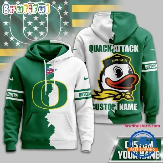 Discover Oregon Duck 2025 NCAA Warrior Spirit Personalized Hoodie 3D