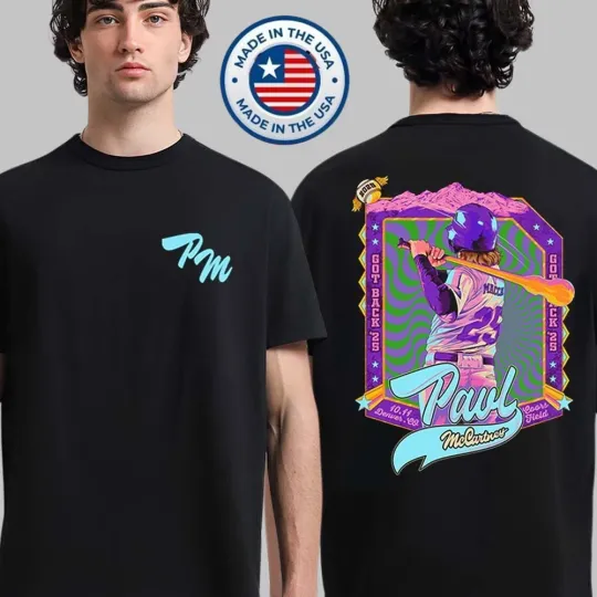 Discover P mccartney Got Back Oct 2025 Denver Colorado Event Tee HOT Unisex T-Shirt