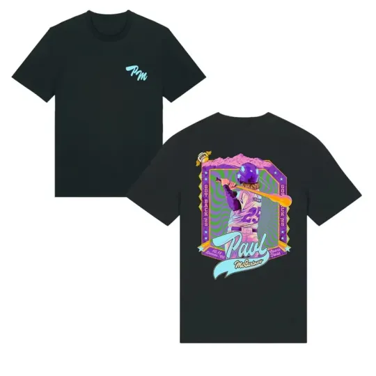 P McCartney Got Back Tour 2025 Denver City Exclusive T-Shirt