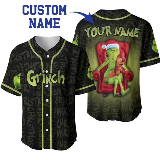 Discover The funny character Baseball Jersey for Christmas Festivities, Custom Baseball Jersey, Gift For Friend, Christmas Gift