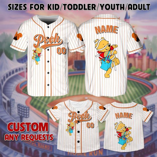 Discover Disney Pooh Bear Mummy Jersey, Winnie The Pooh Christmas Jersey, Christmas Shirt, Disney Fall Top, Fall Disney Trip Tee, Gift For Friend