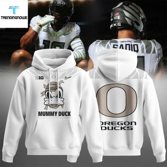 Discover Oregon Duck Mummy Duck 2025 3D Hoodie, Gift For Fans
