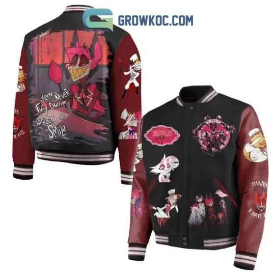 Hazbin Hotel True Fan Baseball Jacket