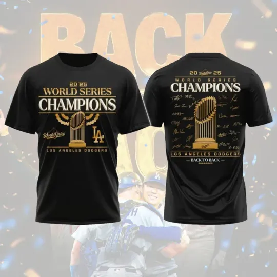 Discover Dodgers Back to Back World Series Champions 2025 For Fans