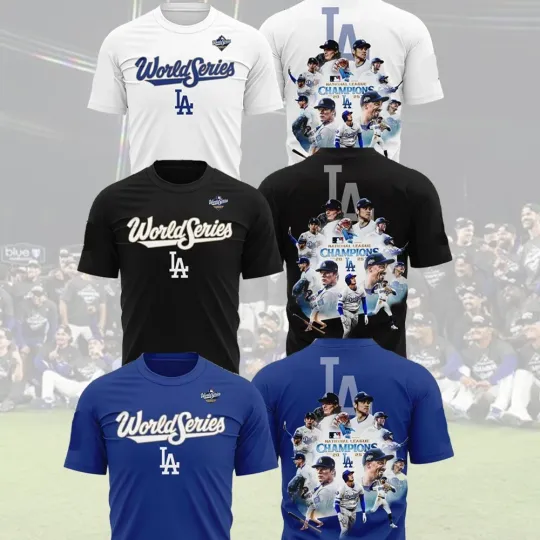 Los Angeles Dodgers World Series 2025 Champions Gift For Fans