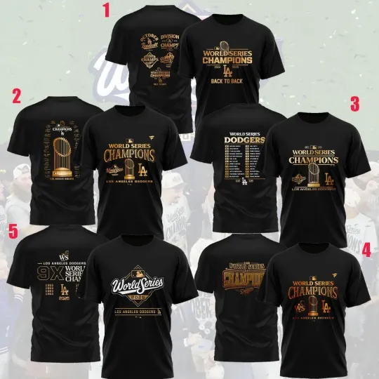 Los Angeles Dodgers World Series Champions 2025 Special Design For Fan