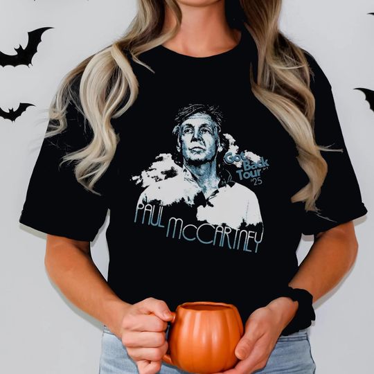 Got Back 2025 Tour T-Shirt: P mccartney Concert Tee