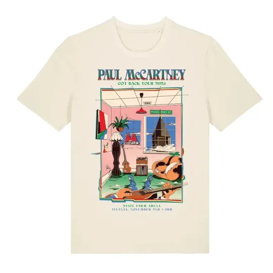 Discover P mccartney Got Back 2025 Atlanta Event T-Shirt Sweatshirt