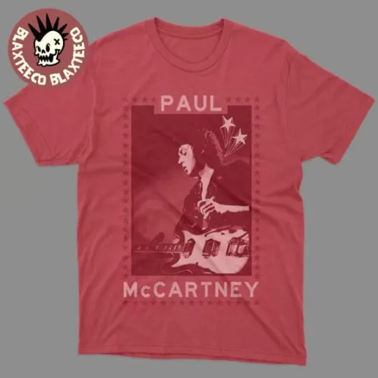 P mccartney Got Back Tour 2025 Shirt – Live On Stage Photo Tee