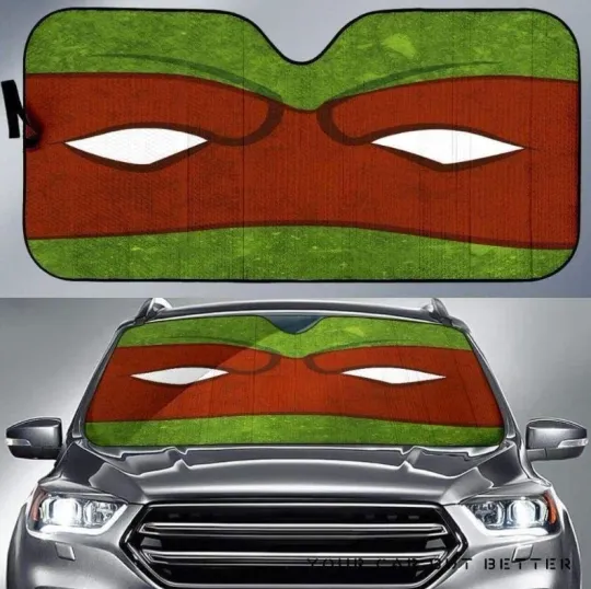 Discover Teenage Mutant Ninja Turtle Movie Car Sunshade, Windshield Cover SunShade