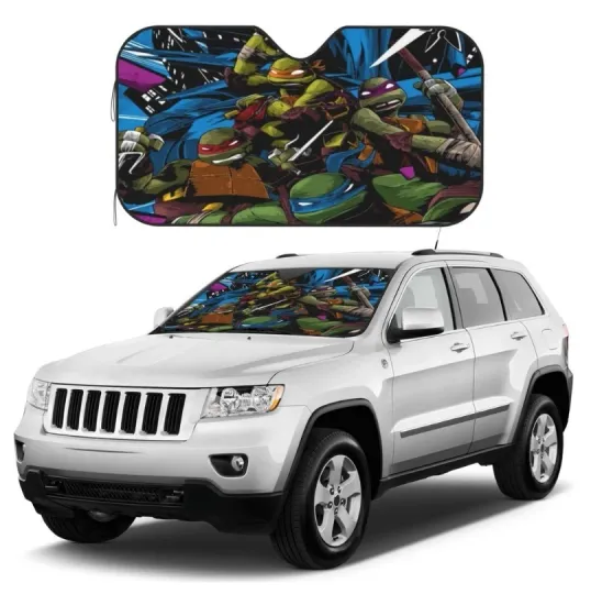 Discover Teenage Mutant Ninja Turtle Movie Car Sunshade, Windshield Cover SunShade