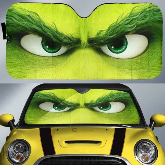 Discover funny character Christmas Movie Cartoon Car Sunshade, Windshield Cover SunShade