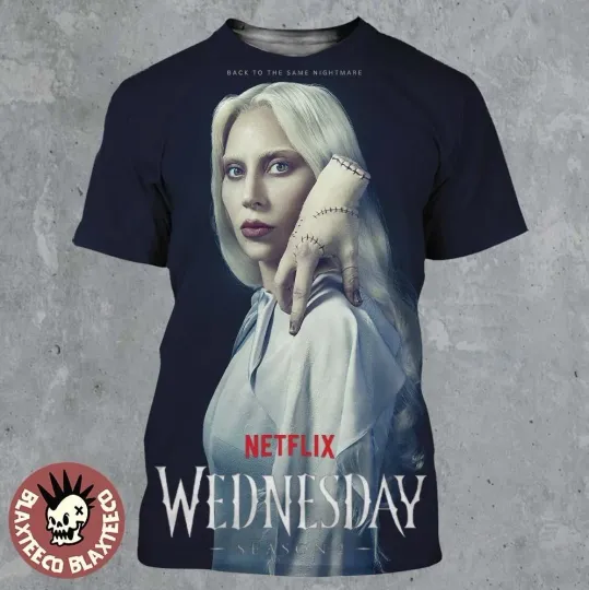 Wednesday Season 2 Part 2 Rosaline Rotwood 3D AOP T-Shirt