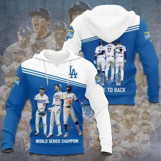 Dodgers World Series 2025 3D Apparel