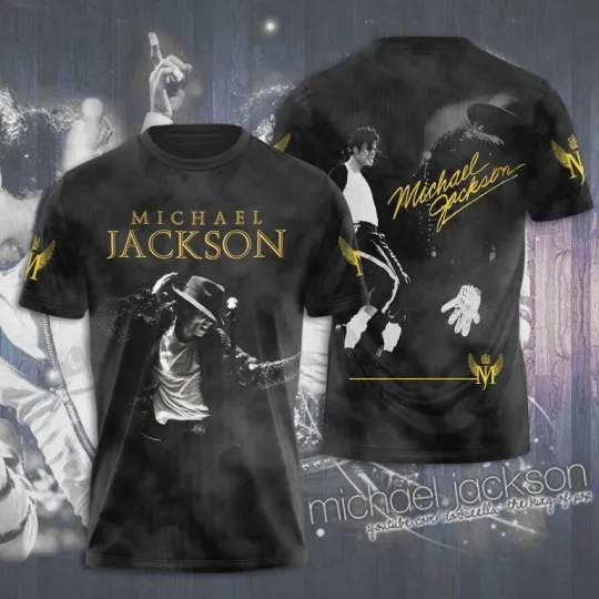 Michael Jackson 3D T-Shirt –Unisex T-Shirt gift for fans