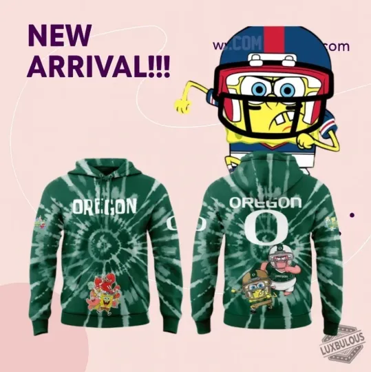 Oregoon Duck X Spongeebob Squarepants Cartoon 3D Hoodie, Gift For Fans
