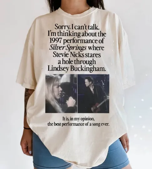 I'm Thinking About 1997 Stevie Nicks and Buckingham Fleetwood Mac T-Shirt