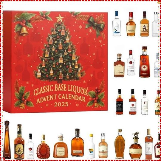 Discover New Christmas Tree Decoration Acrylic Pendant Advent Calendars Toys Spirit Arrives Festival Calendar Countdown Blind Box