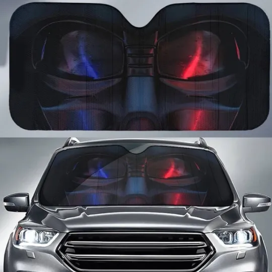 Discover Darth Vader Anakin Skywalker Star Wars Car Sunshade, Windshield Cover SunShade