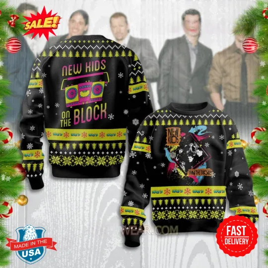 Discover NK on The Block Ugly Christmas Sweater