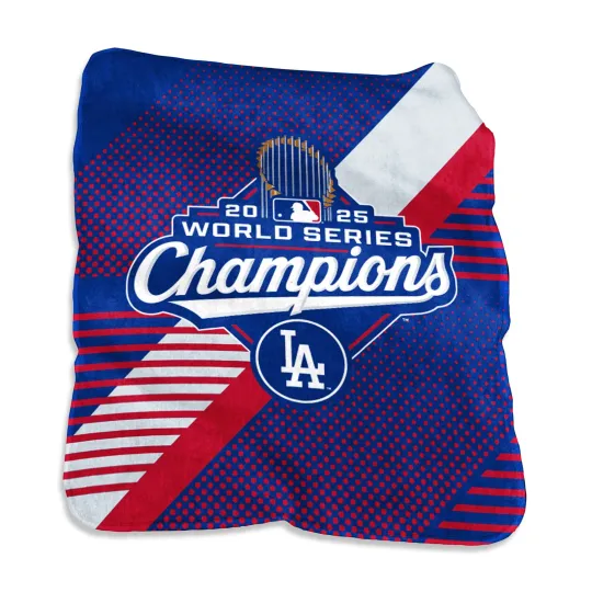 Los Angeles Dodgers 2025 World Series Champs 50" x 60" Silk Touch Throw Blanket