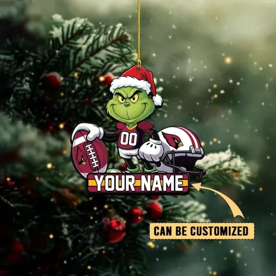 Discover Personalized Arizonna Football Team Cardinalss Christmas Ornament Gift Decor
