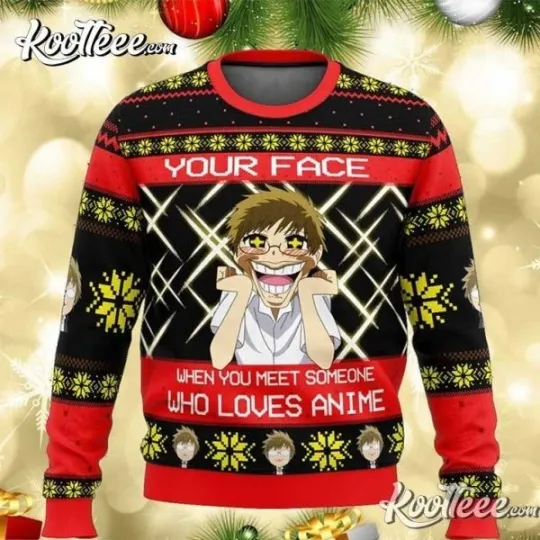 Discover Akihito Beyond The Boundary Anime Lover Ugly Christmas Sweater