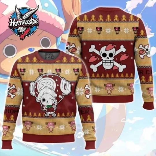 Discover Cute Chopper 1 Piece Ugly Christmas Sweater