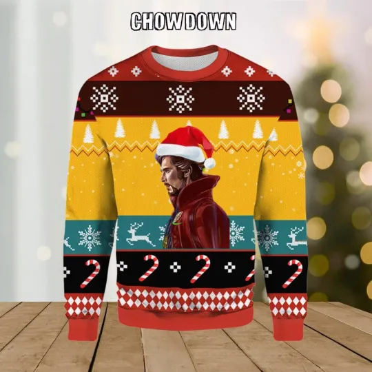 Dr. Strange Marvel Ugly Christmas Sweater