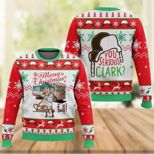 Cousin Eddie National Lampoon's Christmas Vacation Ugly Sweater, Griswold Santa Sweater, Fun Xmas 90s Movie Shirt, Christmas Gifts