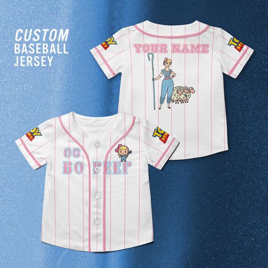 Discover Toy Story Bo Peep Basic Customized Baseball Jersey, Disney Toy Story Movie Shirt, Bo Peep Toy Story Disney Trip Shirt.