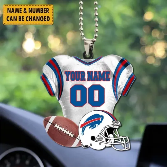 Discover Personalized Buffalo Football Team Bills Christmas Ornament Gift Decor