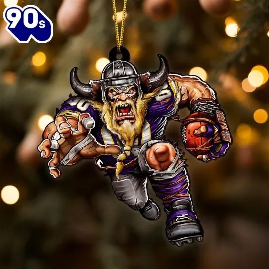 Discover Minnesota Football Team Vikings Christmas Ornament Gift Decor