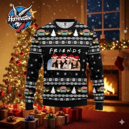 Discover Friends Ugly Christmas Sweater Amazing Gift Funny Ugly Sweater