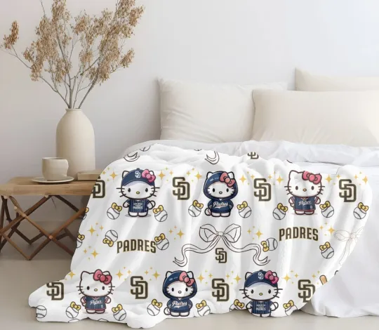 Discover HK Baseball Plush Throw Blanket