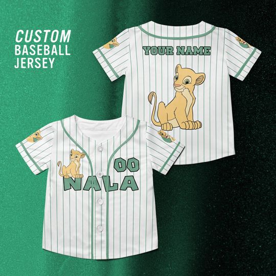 Discover Disney Nala The Lion King Custom Baseball Jersey, Disney Lion King Movie Shirt, Hakuna Matata Disney Trip Shirt.