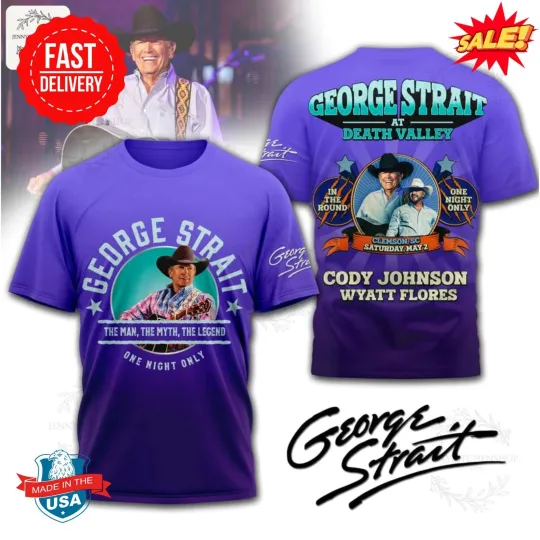 Discover GS At Death Valley One Night Only 2025 3D T-Shirt, Gift For Fan